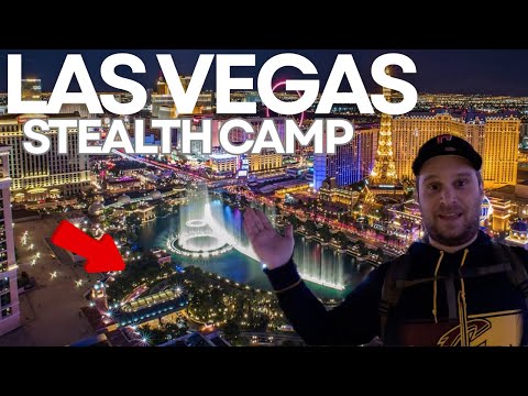Stealth Camping In LAS VEGAS