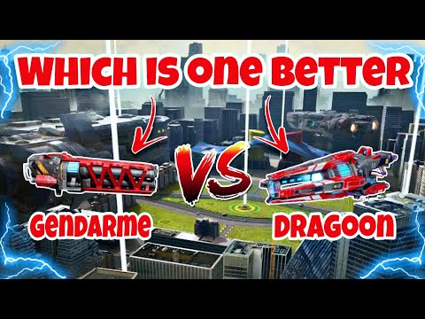 [WR] 🔥[Nerf] Gendarme VS Dragoon Titan Weapon Comparison |War Robots|