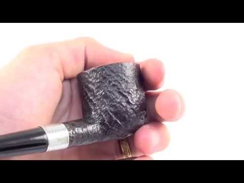 Dunhill Shell Group 4 Pot Billiard Style Smoking Pipe W/ Silver Band From PIPELIST.COM