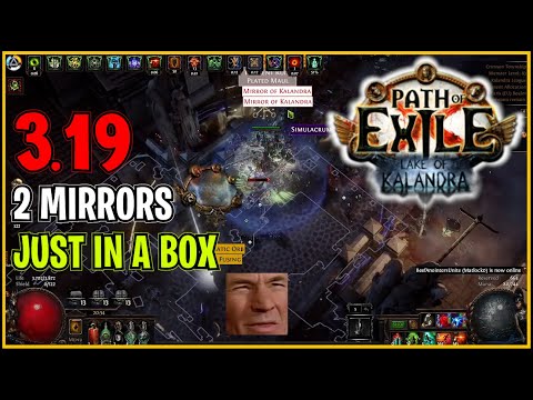 ⚡ POE 3.19 ⚡ EternosGames - 2 Mirrors just in a box