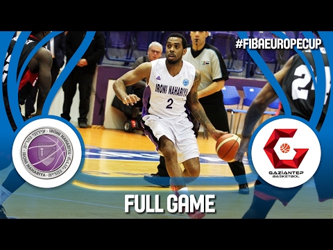 Ironi Nahariya (ISR) v Gaziantep (TUR) - Ro16 - Full Game - FIBA Europe Cup 2016/17