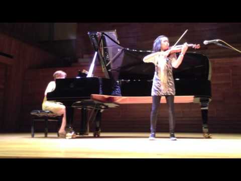 Winter - Vivaldi 1st mov by Shian Li (violin) acc. by Lily Chiam (piano)