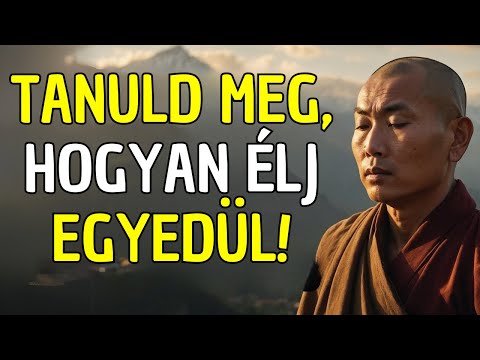 TANULD MEG, HOGYAN ÉLJ EGYEDÜL! 10 BUDDHISTA TANÍTÁS | BUDDHISTA BÖLCSESSÉG