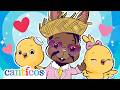 Learn To Count 1234 Sammy Bunny Counts Besitos ️Toddler Baby Learning Educational Videos Canticos