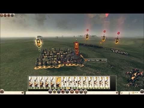 Total War: Rome 2 Online Battle #0159: Macedon vs Rome (live-commentary)