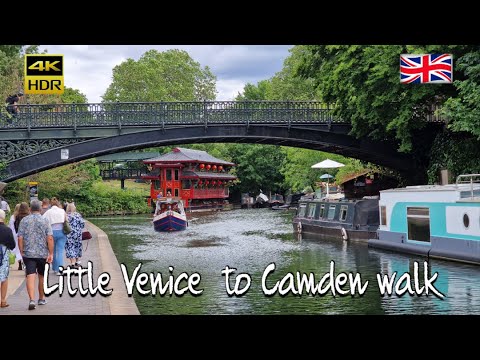 London's Most Scenic Walk: Little Venice to Camden Lock
