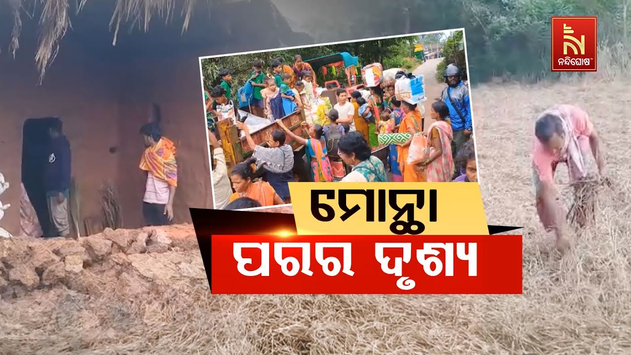 🔴 Live | ମୋନ୍ଥା ପରର ଦୁଃଖ | Cyclone Montha Aftermath | Cyclone Montha Pain and Misery | Montha LIVE