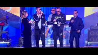 GUE&#39; PEQUENO E MARRACASH &#39;&#39;Wind Awards&#39;&#39; SCOOTERONI LIVE + PREMIAZIONE