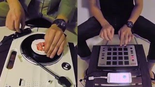 Video thumbnail for Vestax Handy Trax v.s. AKAI MPC Element by ShowNing DJ Lab