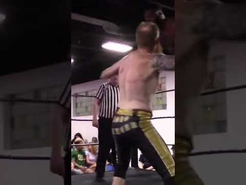 STRUCK DOWN! Gary Jay Tags Mike Outlaw Mid Air #shorts