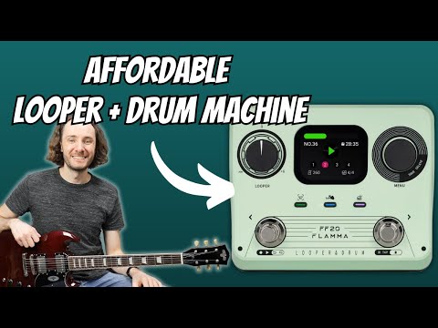 FLAMMA FF20 Stereo Dual Footswitch Looper Drum Machine Pedal,Price include the import duty to USA image 9