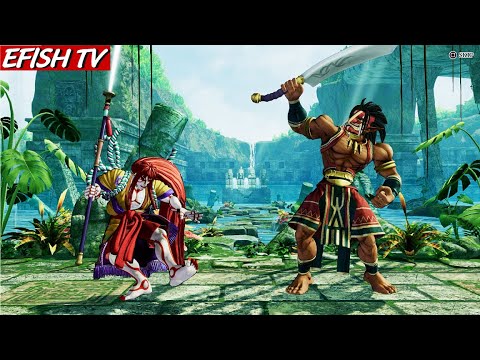 Senryo Kyoshiro vs Tam Tam (Hardest AI) - Samurai Shodown