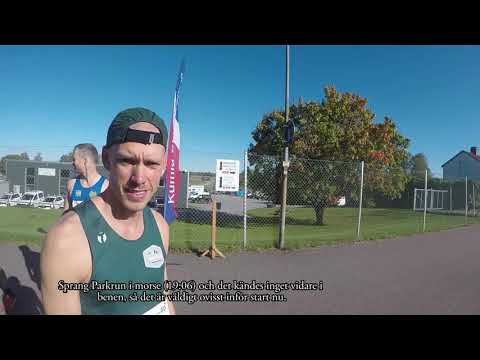 Kumla Stadslopp 2021 - 5 km (Löparperspektiv)