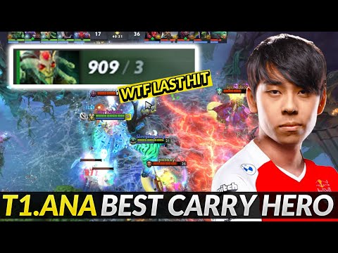 T1.Ana 900 Last hit again with Best Super Late game Hero