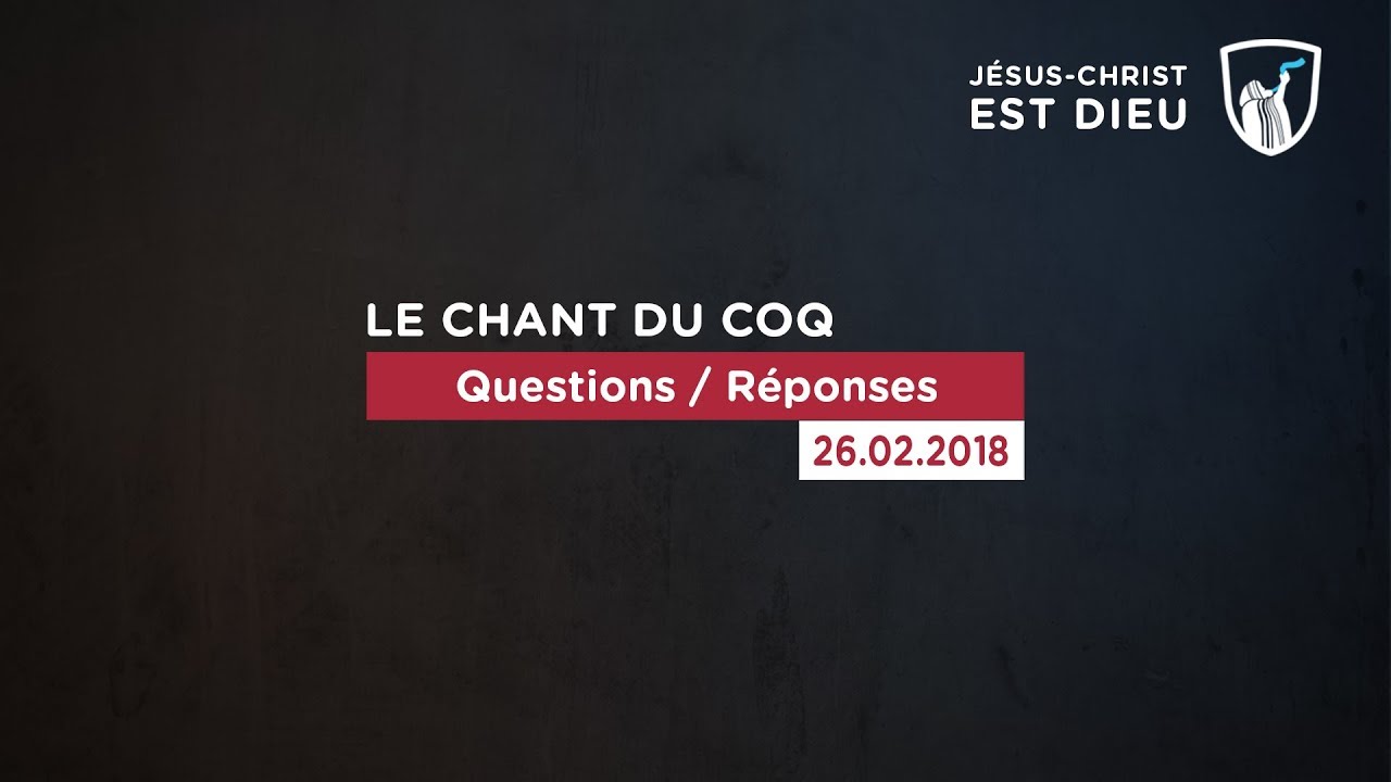 Thumbnail of video: Questions/Réponses