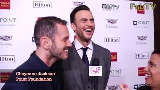 Cheyenne Jackson at the POINT Foundation event  2018