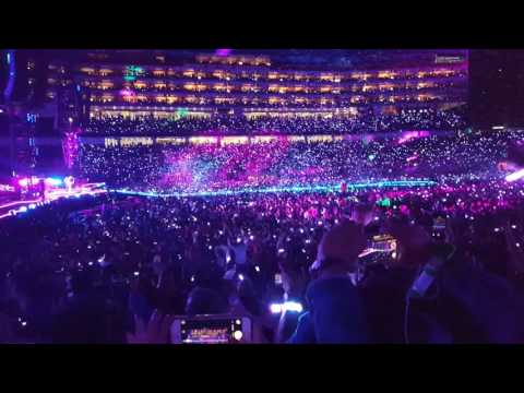 Coldplay 2016 Levi Stadium Section 118 Row 9