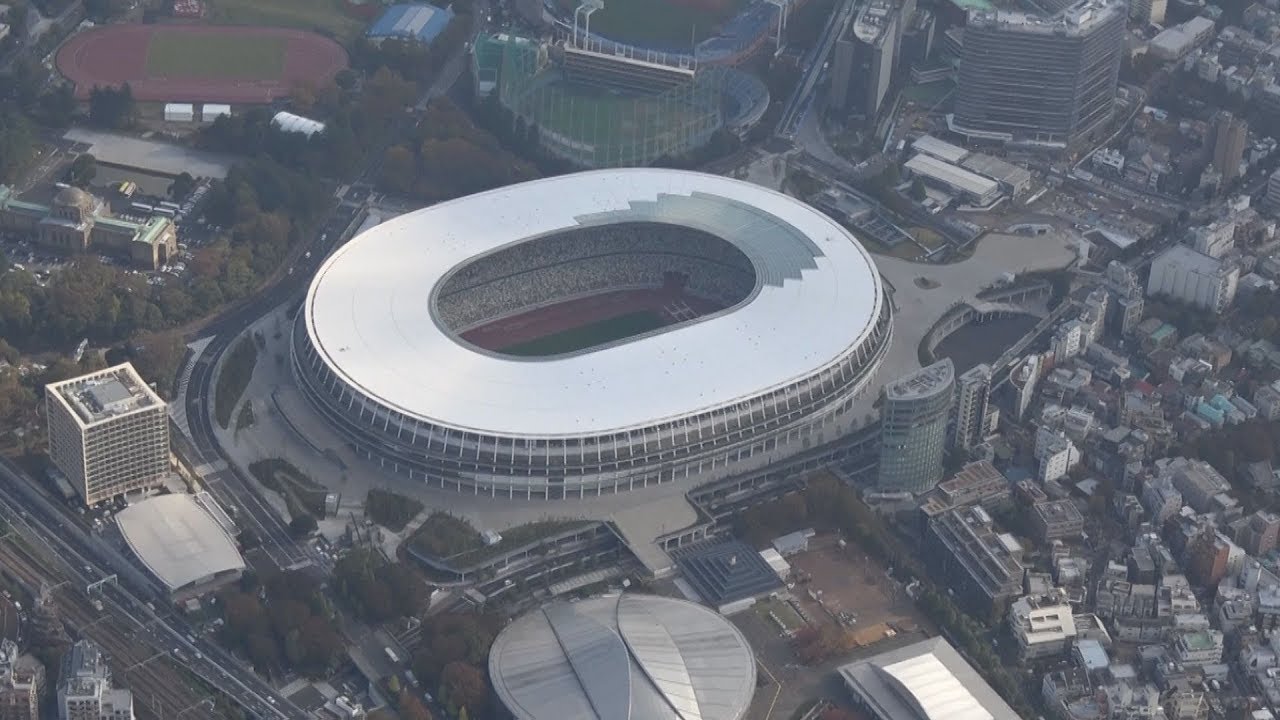 サッカー天皇杯2020@（新）国立競技場での開催を祝し、旧国立競技場を