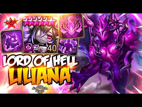 NEW Dark Devil Maiden LILIANA in Summoners War