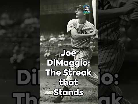 Joe DiMaggio: The Streak that Stands #baseball #baseballgame #baseballlegend #baseballhero