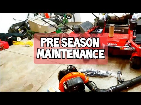 Pre Season Lawn Care Maintenance - I'm Ready To Start Mowing