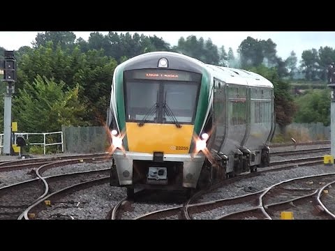 IE 22000 Class Intercity Train number 22255 - Portarlington Station, Laois
