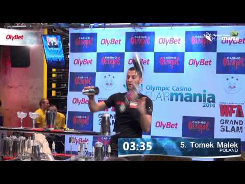 Tomek Malek Final Olympic Casino Flair Mania 2014