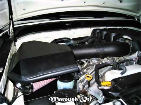 Toyota FJ Crusier 2010 With K&N 63 Series AirCharger Intake Kit