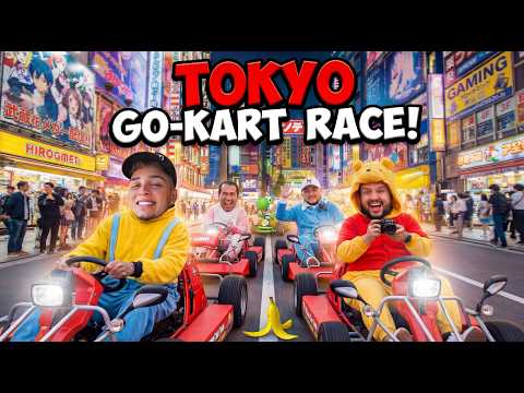 REAL LIFE MARIO KART IN TOKYO JAPAN!!! 🇯🇵