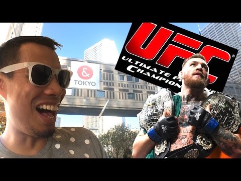 在日本觀看UFC (Watching UFC in Japan)