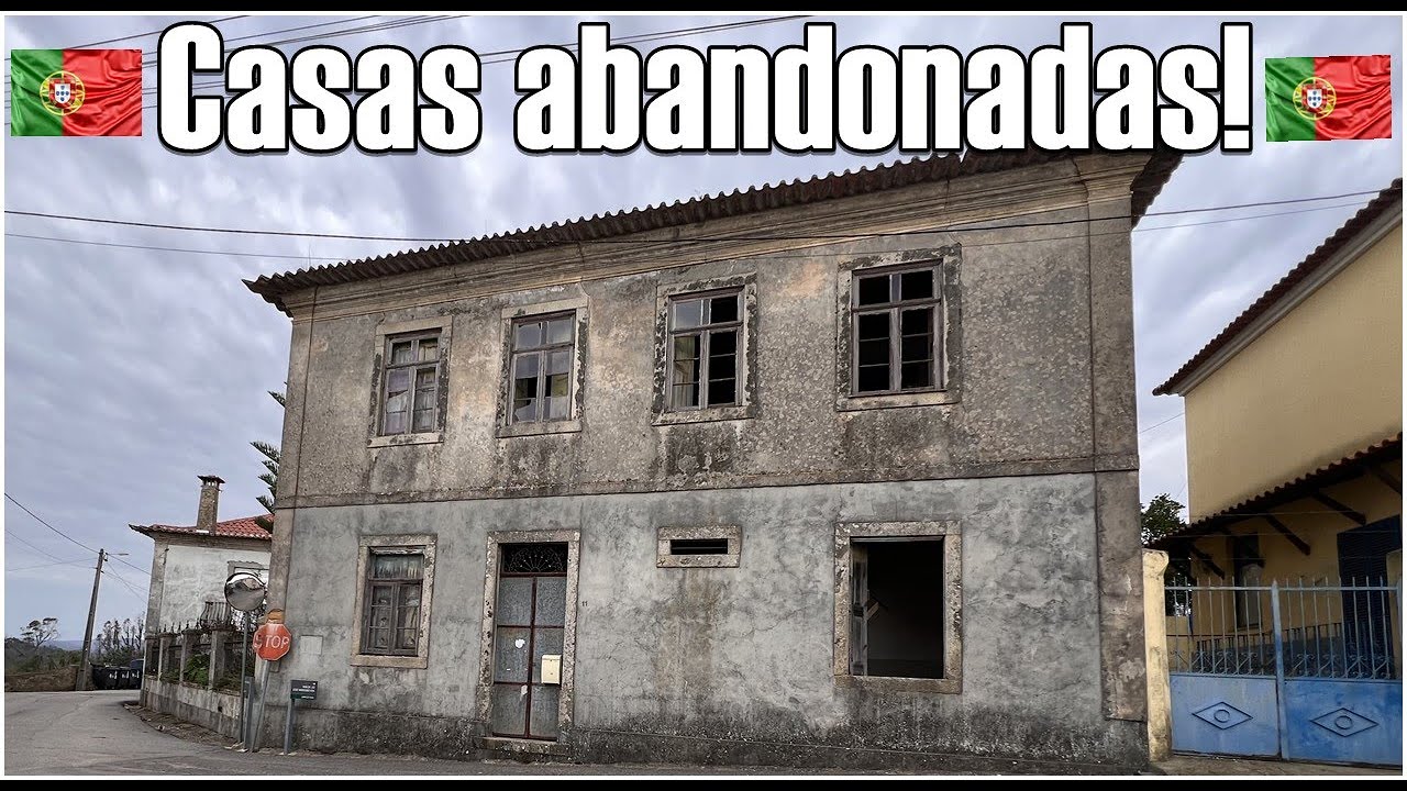 Casas abandonadas baratas para reformar em Portugal 🇵🇹 VALE APENA? Cuidado com o financiamento!