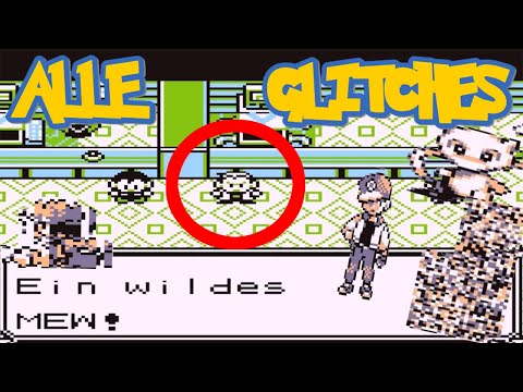 ALLE ! Glitches der 1. Pokemon Generation - 100 Facts, Glitches & Bugs - Rot Blau Gelb Glitch