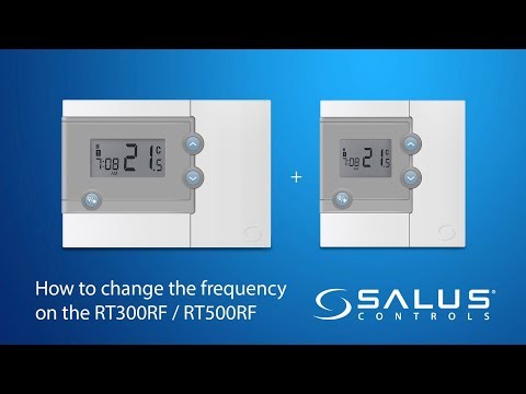 How to change the frequency on your RT300RF/RT500RF