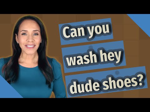 YouTube video about: Can you wash hey dude shoes in the washing machine?