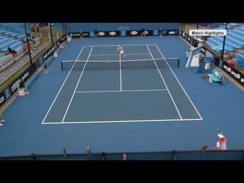 AO Wildcard Playoffs (SF): Benjamin Mitchell - Luke Saville