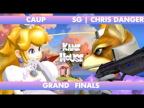 Kame House #82 GRAND FINALS - CAUP (Peach) vs skyguys | Chris Danger (Fox) SSBM Singles