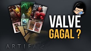 Kenapa Artifact GAGAL + Kehilangan 98% Pemainnya - Lazy Talk