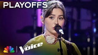 Anya True Channels Her Inner PERFORMER Covering All Too Well (Taylor's Version) | Voice Playoffs