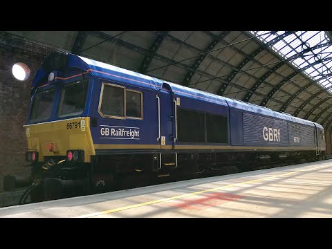 GBRF 66791 Departing Darlington | 0Z66 Merchant Park Sidings to Millerhill S.S. | 29/06/21
