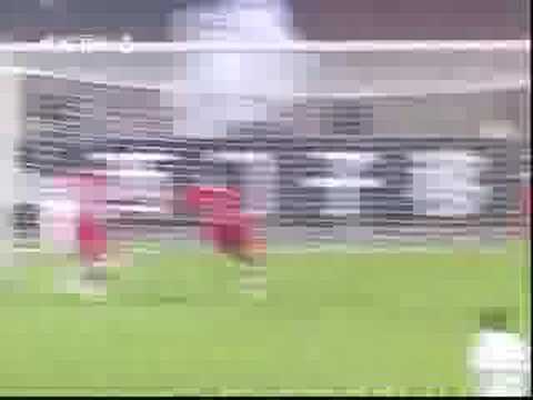 Li Jin Yu 2nd goal in China 7:0 Hong Kong, China 2004-11-17