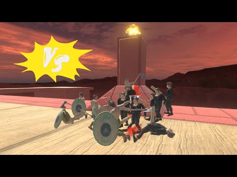 A brutal survival tournament  Ancient Humans vs  Modern Humans - ARBS