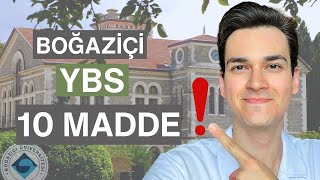 Boğaziçi YBS Hakkında Mutlaka Bilmen Gereken 10 Şey! Dersler, İş Olana