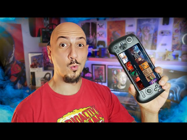 Vídeo relacionado con ANBERNIC RG556 - Consola de Juegos Portátil Retro Con 8000+ Clásicos, 5.48 IPS AMOLED Screen, Android, Regalo Para Niños y Adultos ((4+256G) + 128G)