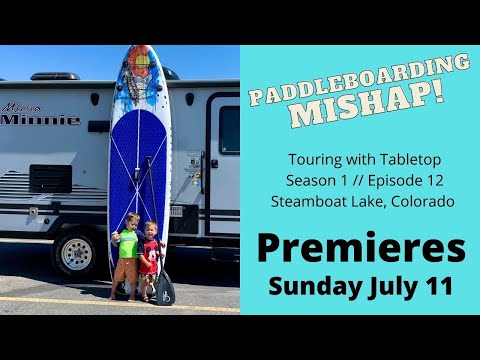 Touring with Tabletop // Season 1 // Episode 12 // Steamboat Lake State Park // RV Colorado