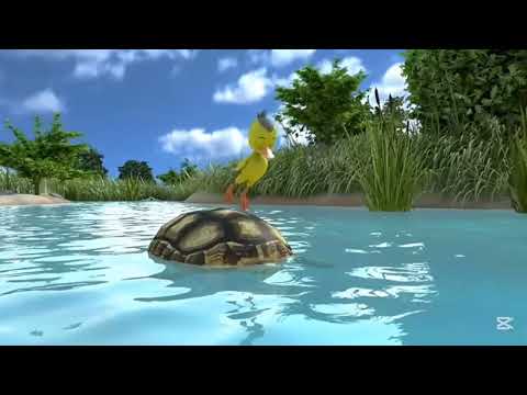 Pięć małych kaczątek 🐤🐤🐤🐤🐤 - Piosenki dla dzieci z Helu