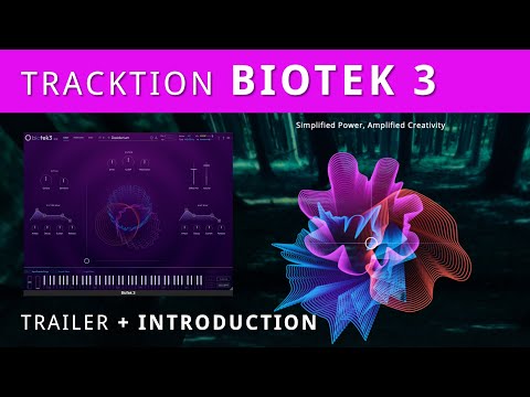 Tracktion BIOTEK 3 - Trailer and Introduction to this Creative Synth VST