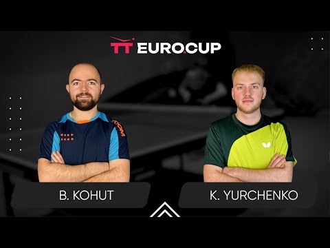 16:30 Bohdan Kohut - Kiril Yurchenko 05.03.2025 TT Euro.Cup Ukraine Elite. TABLE 3