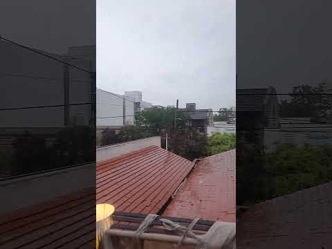 Transmisión desde bahía Blanca donde se desata una terrible tormenta