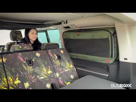 BUS-BOXX  ● windowBOXX für T5/T6/T6.1 mit Sonnenrollos oder Verdunkelungsrollos ●