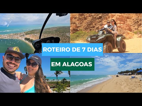 ROTEIRO DE 7 DIAS EM ALAGOAS 🌊🌴